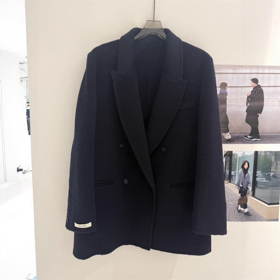 Women's Korean Style Idle Double-sided Wool Overcoat Coats