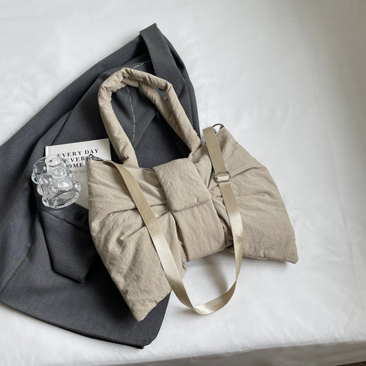 Korean Style Personalized Bow Cloth Canvas Crossbody Bags