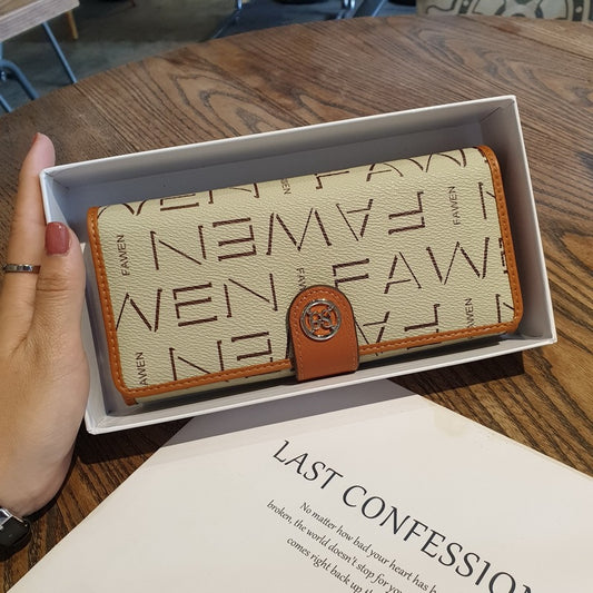 Women's Genuine Leather Long Large Capacity Clutch Ladies Wallets