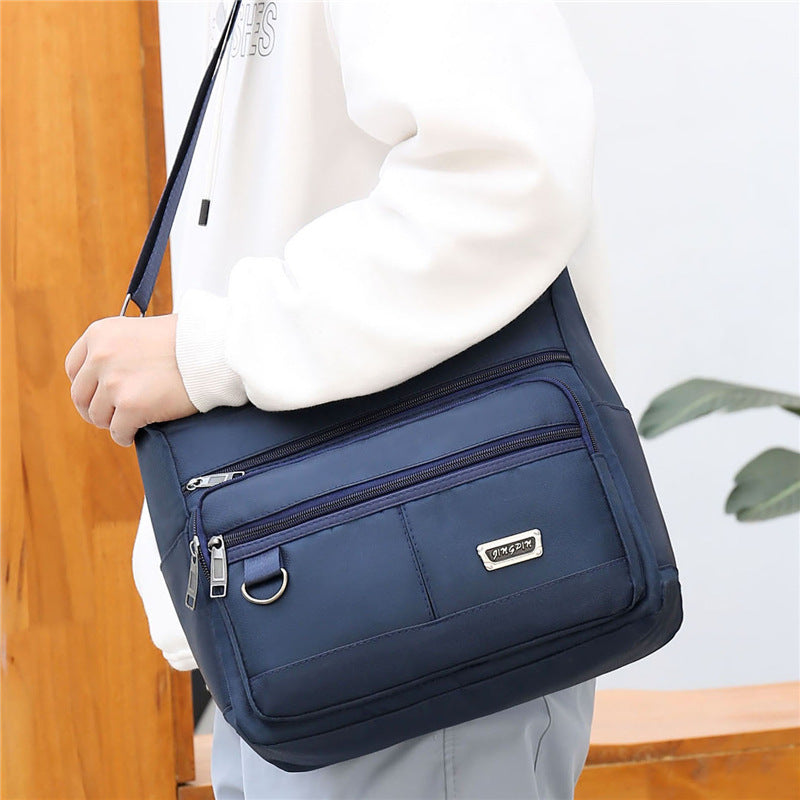 Men's Large Capacity Oxford Cloth Simple Shoulder Bags