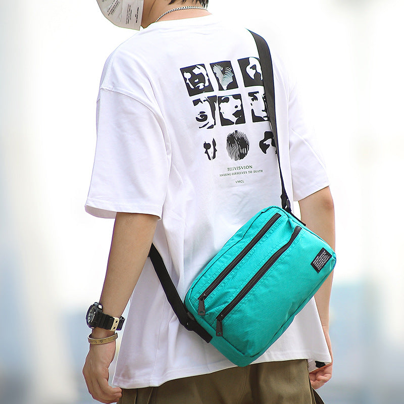 Men's Popular Style Personality Trend Korean Men's Shoulder Bags