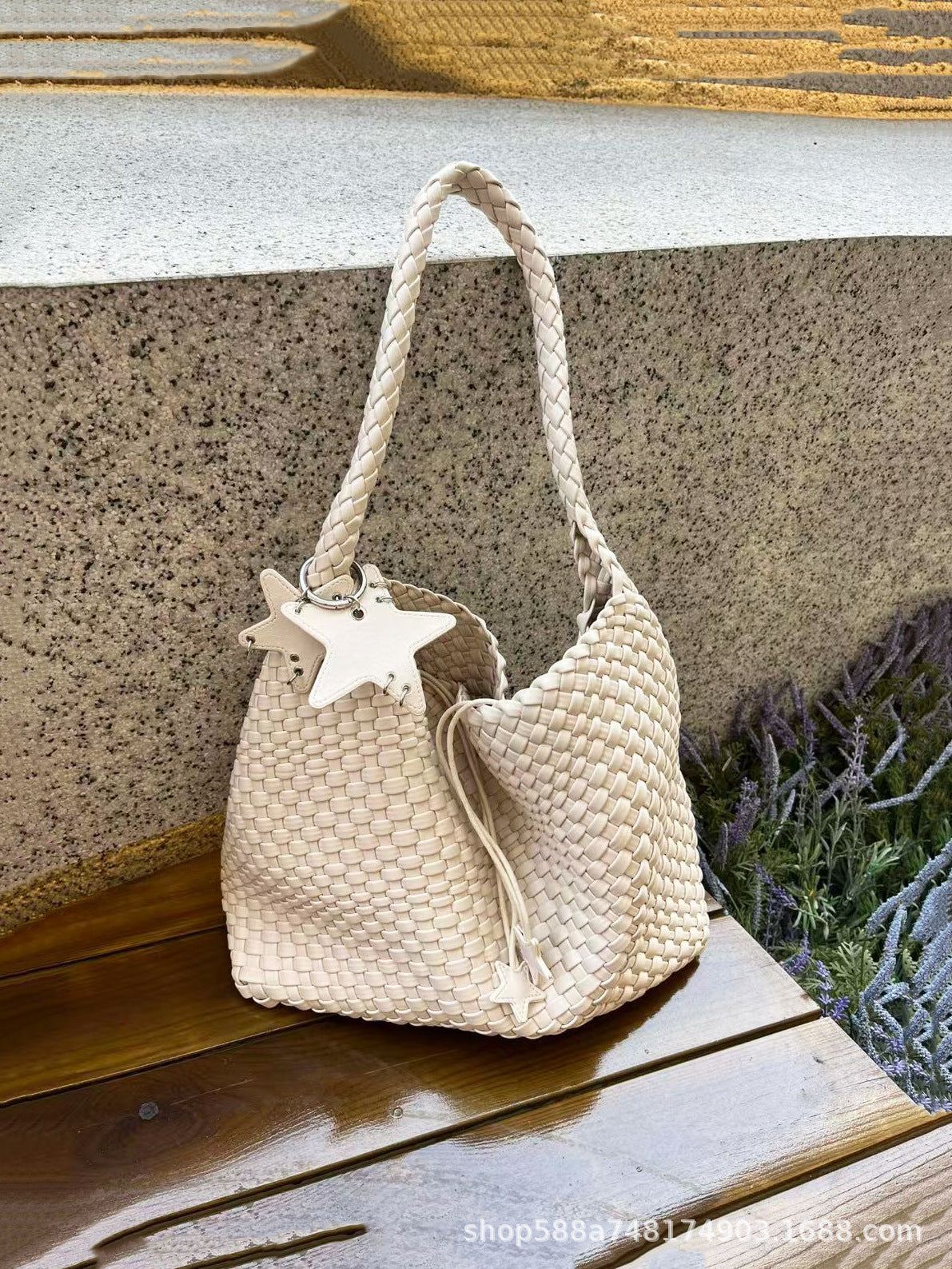 Women's Woven High-grade Exquisite Clutch Commute Underarm Bags