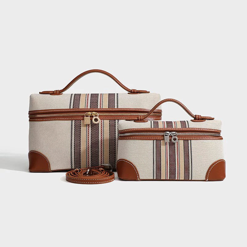 Lunch Box High Sense Contrast Color Small Square Bags