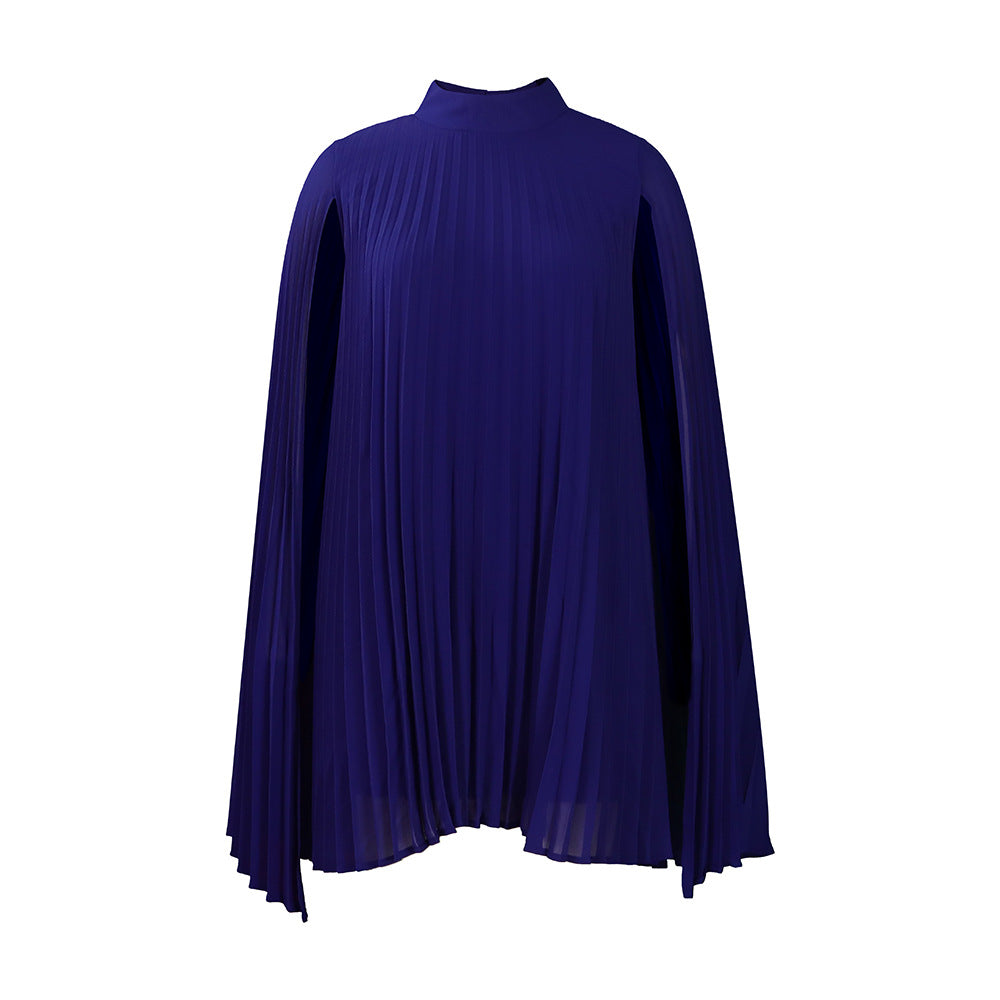 Women's Fashionable Chiffon Pullover Cloak Batwing Sleeve Plus Size