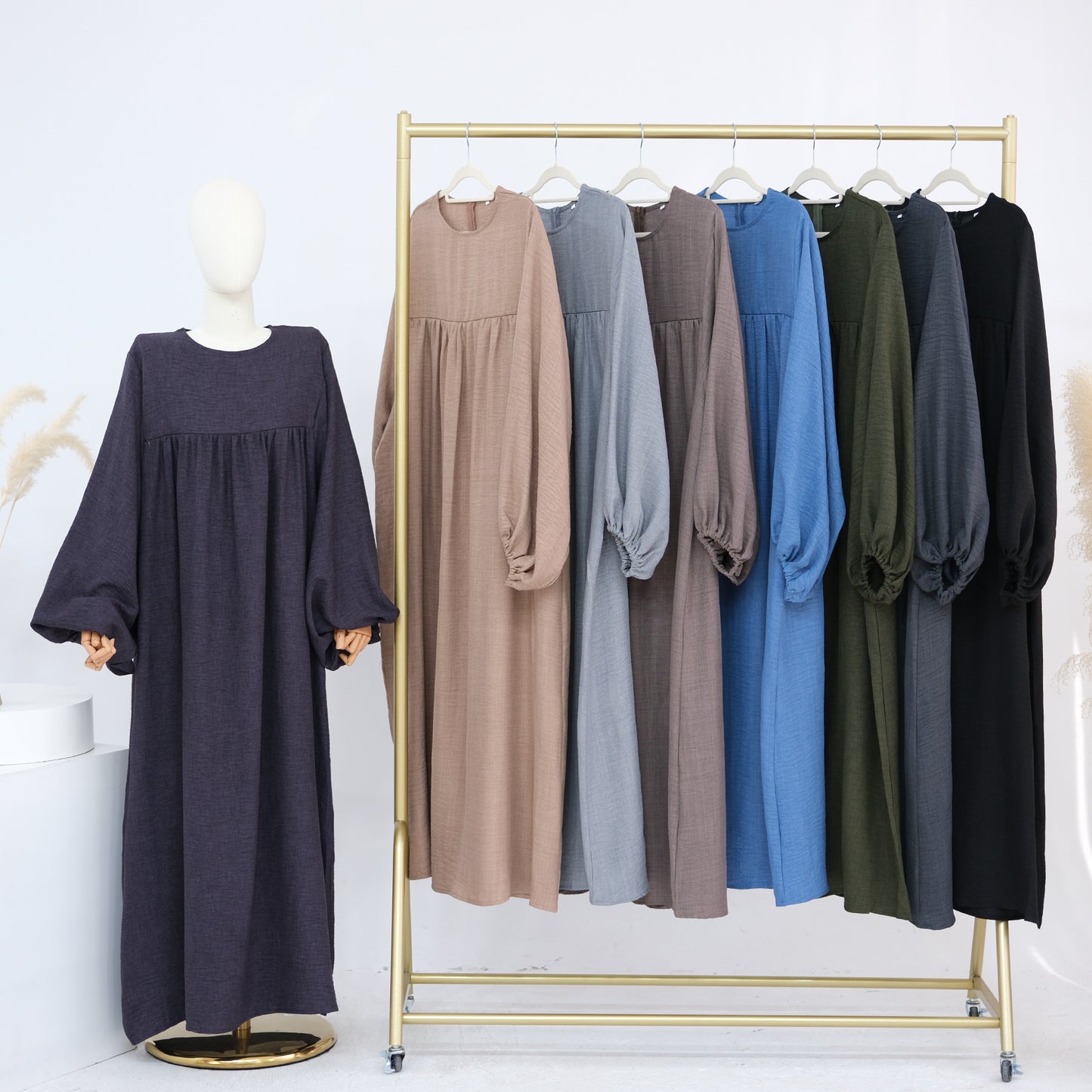 Comfortable Turkey Nursing Clothes Dress Robe Dresses