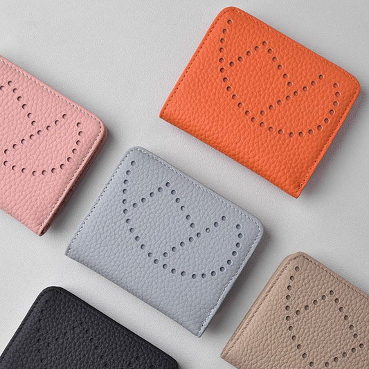 Women's Short Compact Bank Driving License Lightweight Ladies Wallets