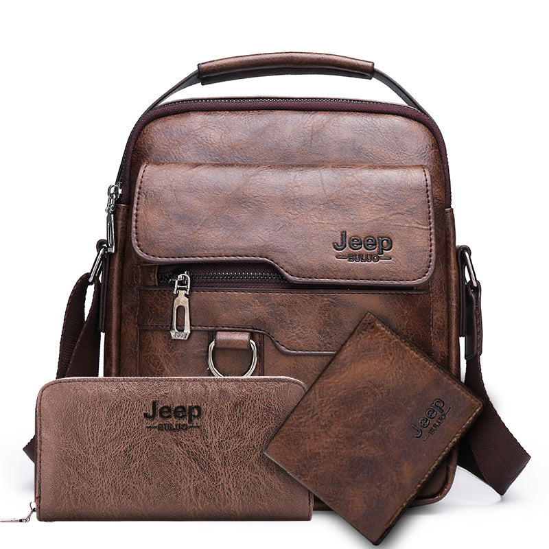 Men's New Pretty Suit Combination Fashion Men's Shoulder Bags