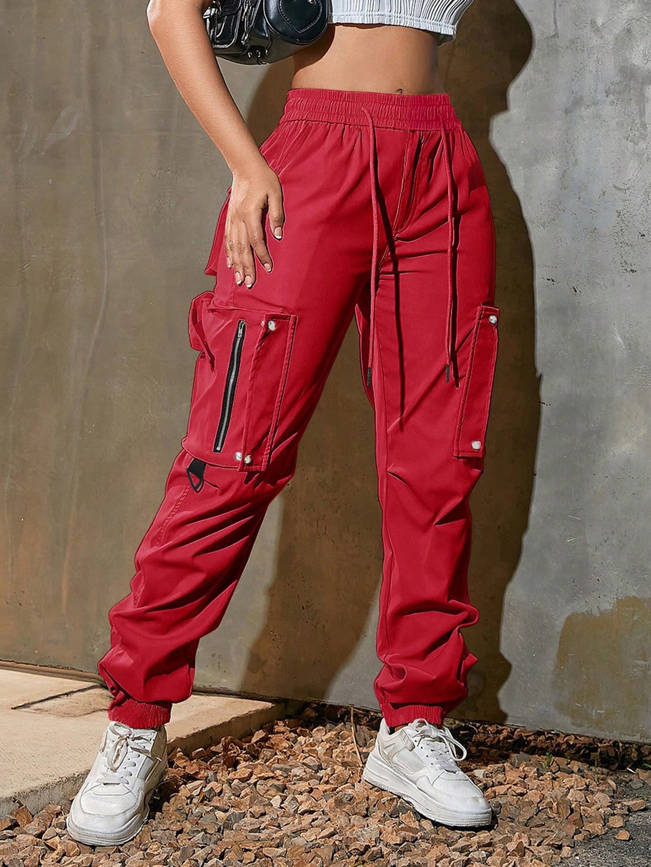 Women's Overalls Summer Beauty Sports Function Tactical Pants