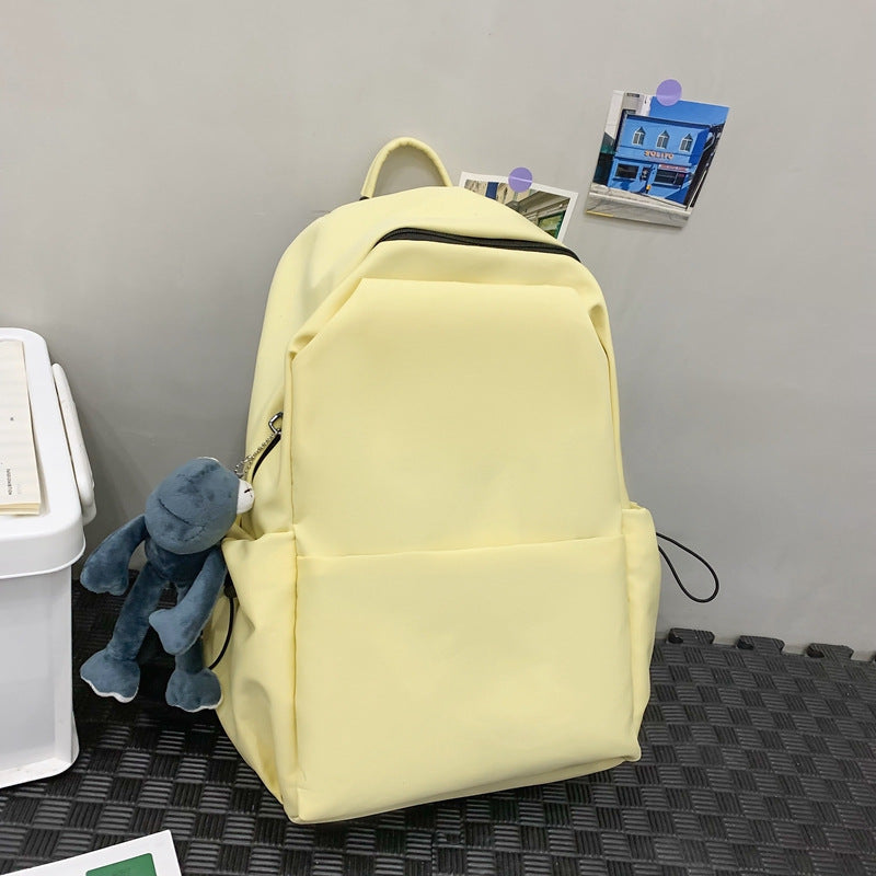 Men's High-grade Large Capacity Female College Simple Backpacks