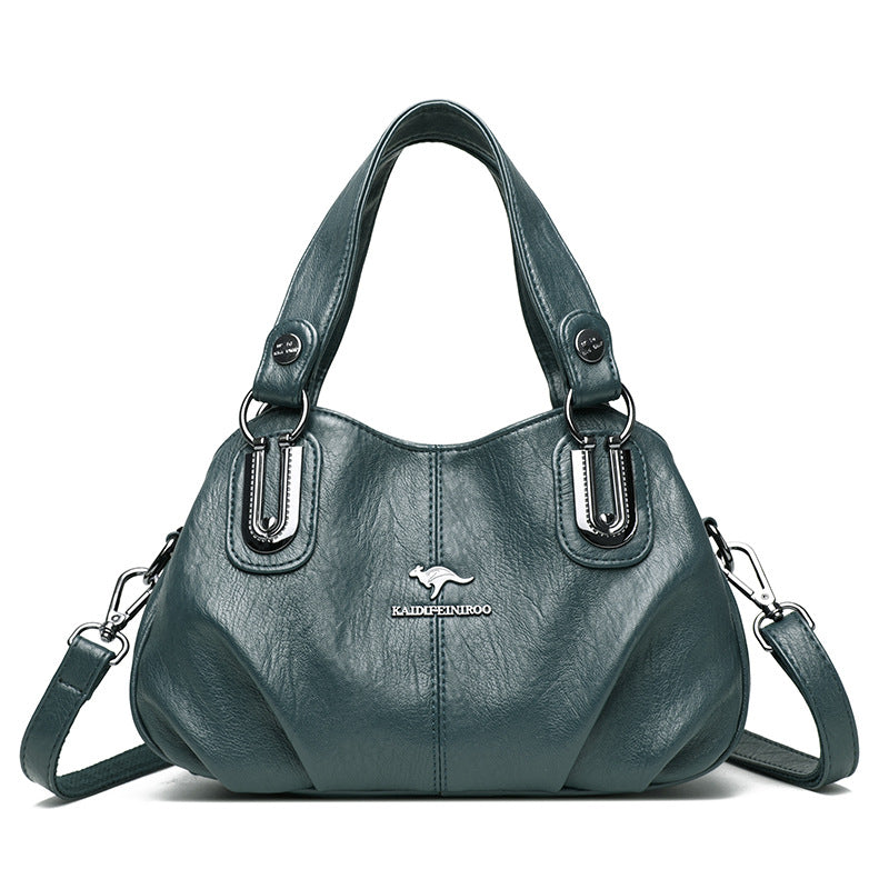 Women's Sheepskin High Texture Genuine Leather Mother Handbags