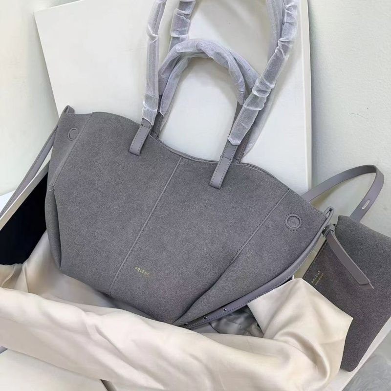 Women's French Niche Frosted Cowhide Wings Style Bags