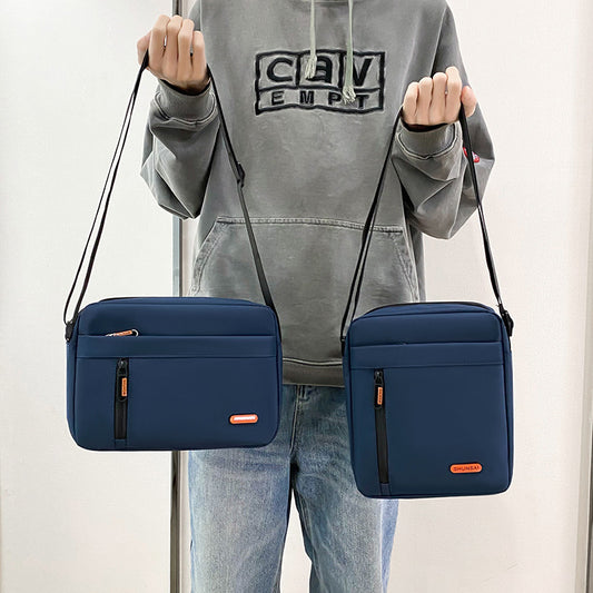 Men's Nylon Cloth Large Capacity Korean Style Men's Messenger Bags