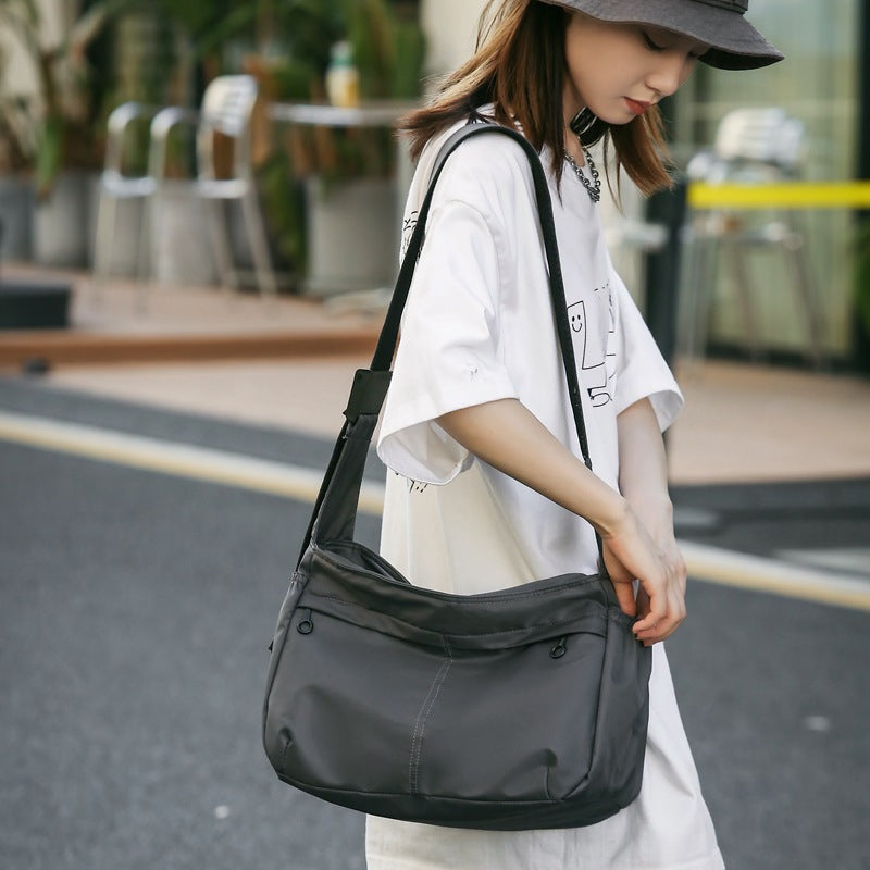 Cloth Large Capacity Dumpling Bai Camp Crossbody Bags