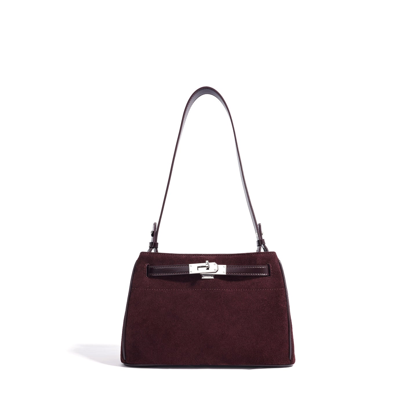 Women's Frosted Cowhide Underarm Commuter Genuine Leather Crossbody Bags