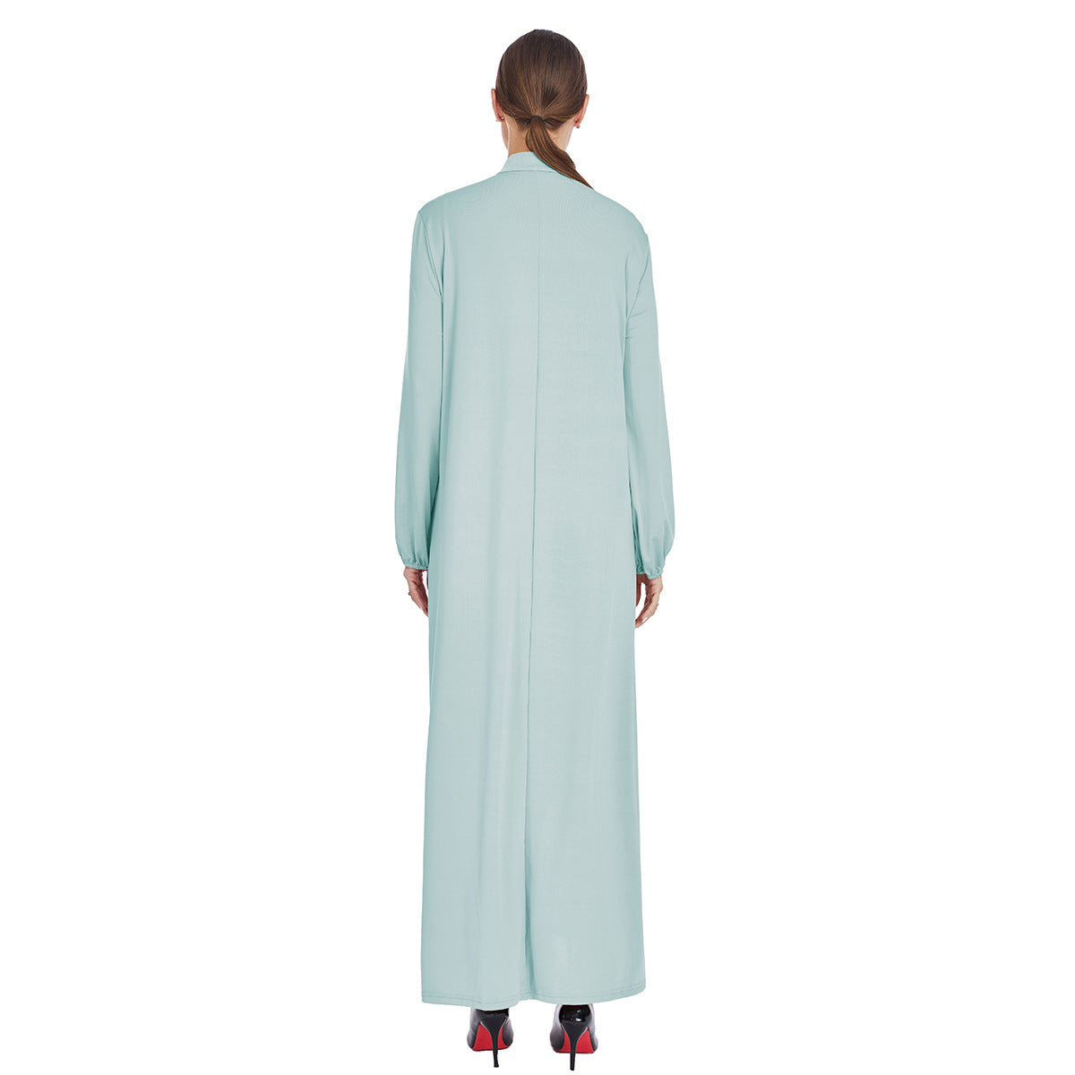 Women's Long Fashion Casual Loose Lapel Dress