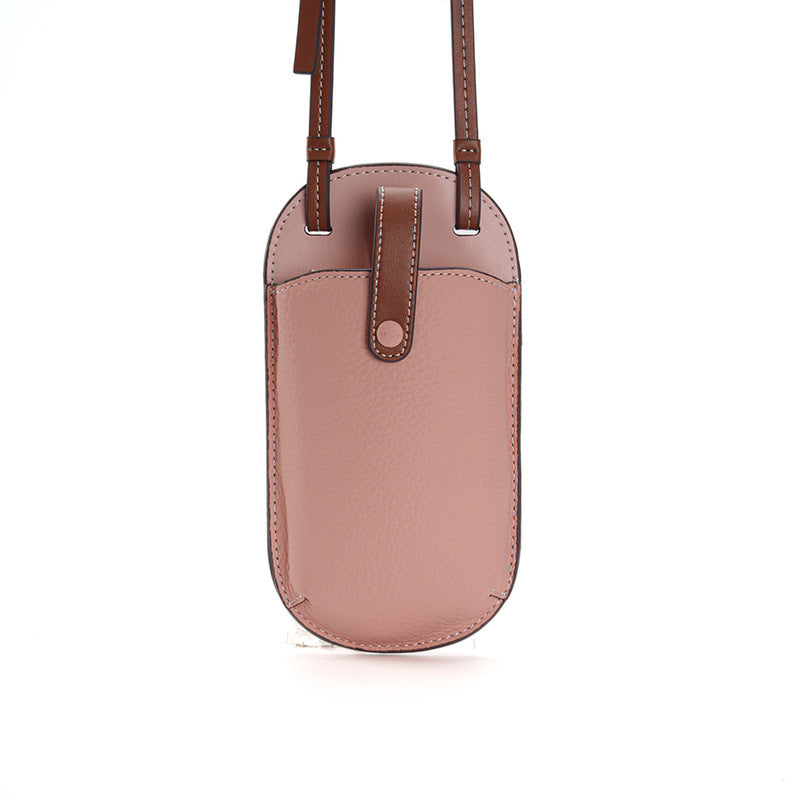 Layer Cowhide Autumn Retro Genuine Leather Phone Bags