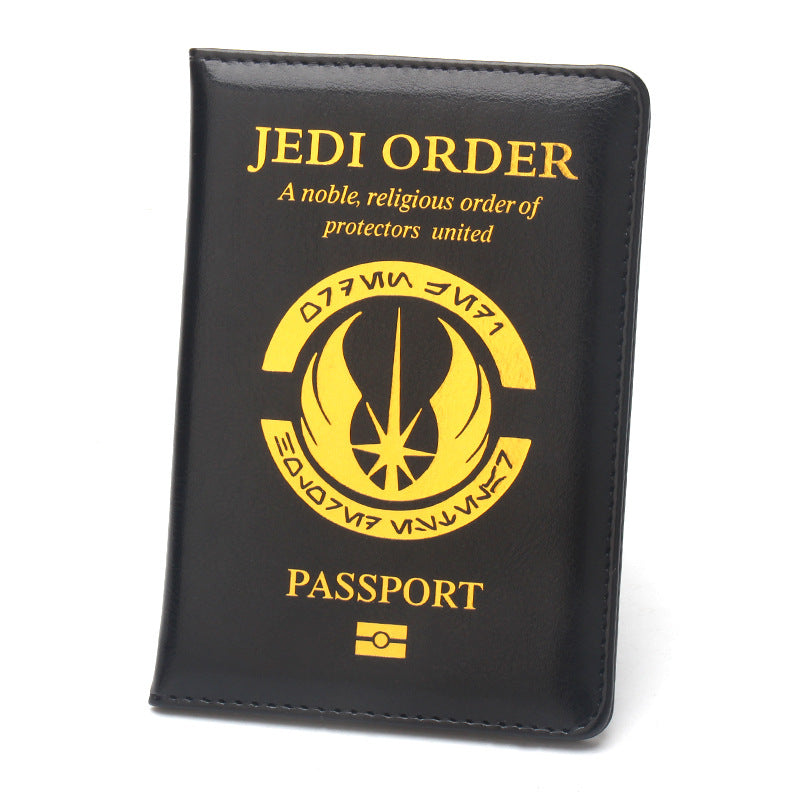 Anime Peripheral Passport Comic Pattern Leather Id Package