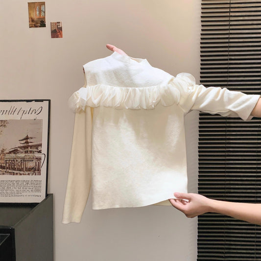 Women's Style Inner Wear Knitted Bottoming Shirt Versatile Knitwear