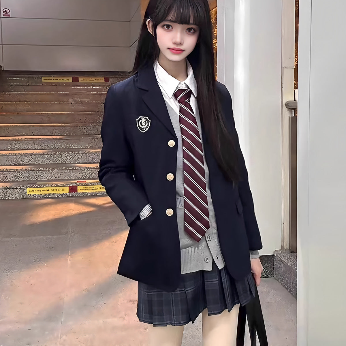 Pretty Unique College Style Easy Matching Small Suit