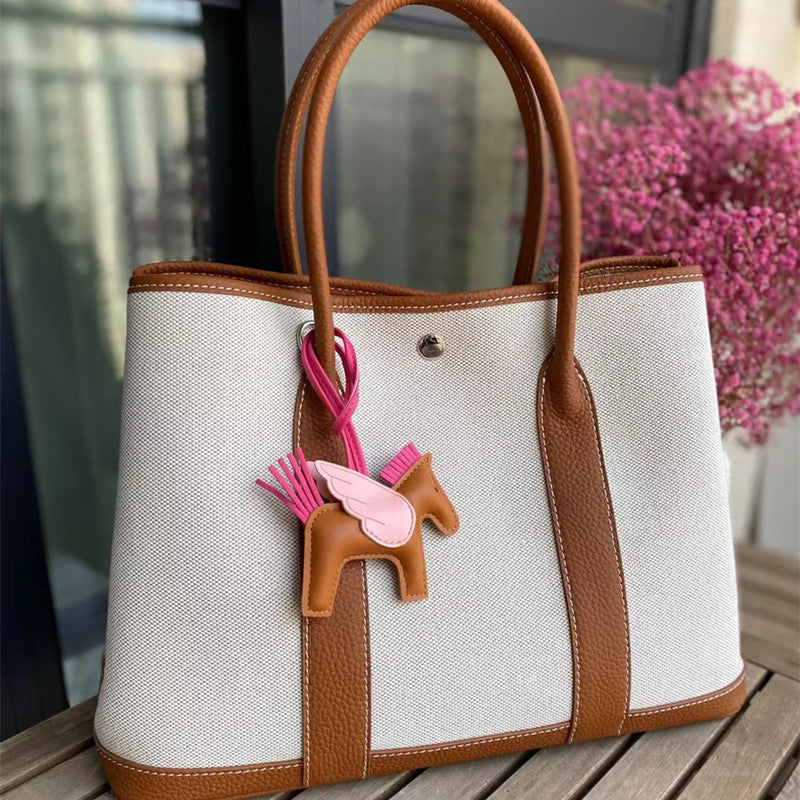 Attractive Women's Canvas Personality First Layer Handbags