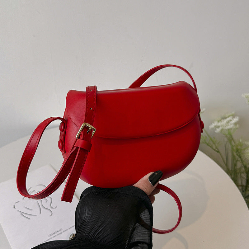 Women's Pressure Cover Candy Color Fashion Design Shoulder Bags