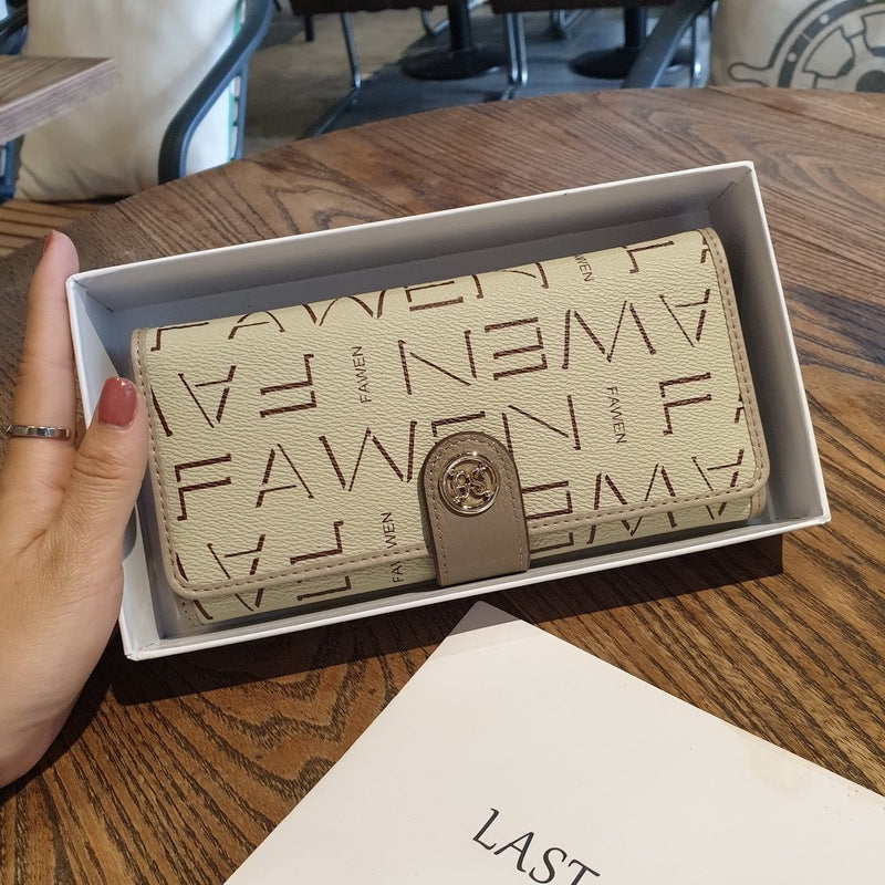 Women's Genuine Leather Long Large Capacity Clutch Ladies Wallets