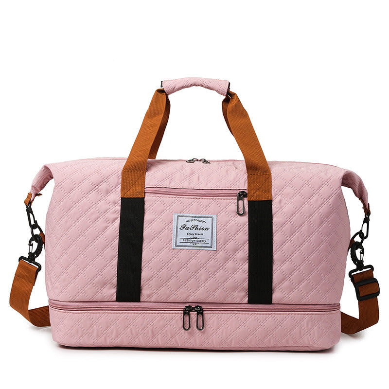 Color Large Capacity Portable Hanging Short Travel Bags