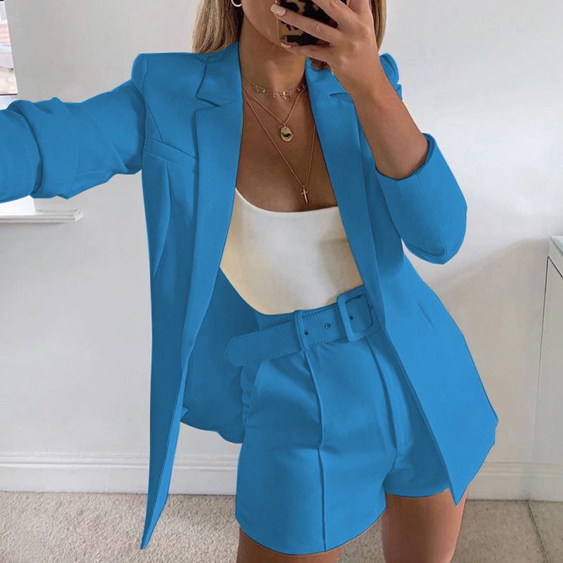 Stylish Graceful Fashion Sexy Temperament Casual Small Suit