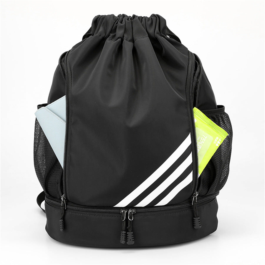 Basketball Swimming Drawstring Dry Wet Separation Backpacks