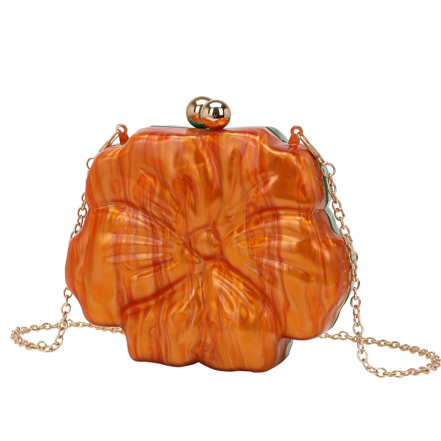 New Dinner Flower Multicolor Acrylic Fresh Bags