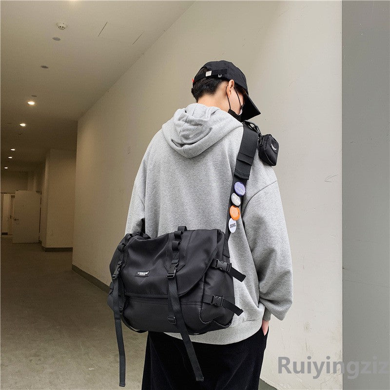 Women's Mechanical Style Male Fashion Large Capacity Men's Messenger Bags