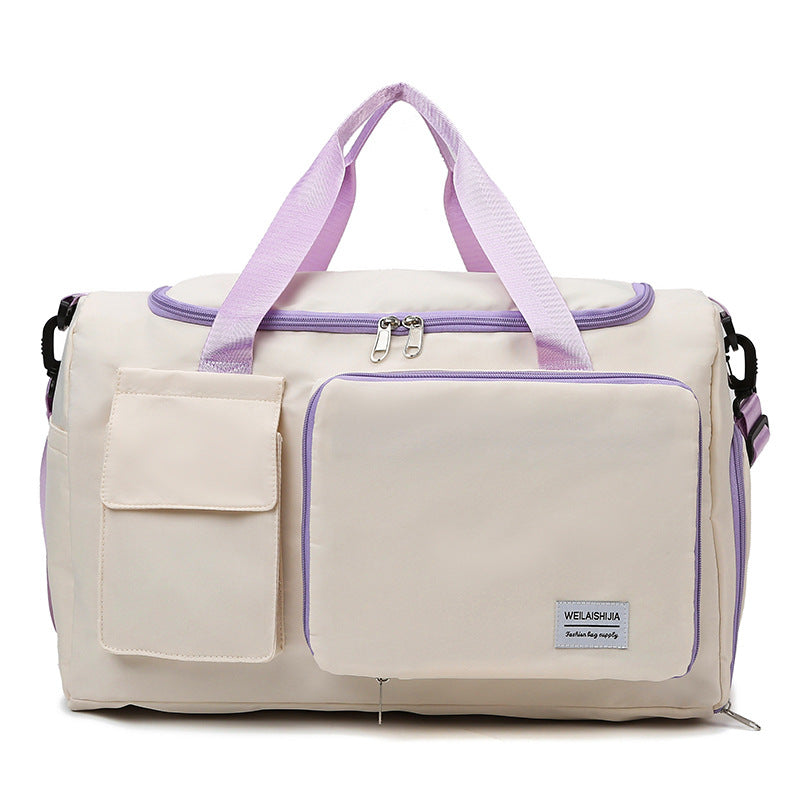 Spring Foldable Hand-held Large Capacity Excursion Travel Bags