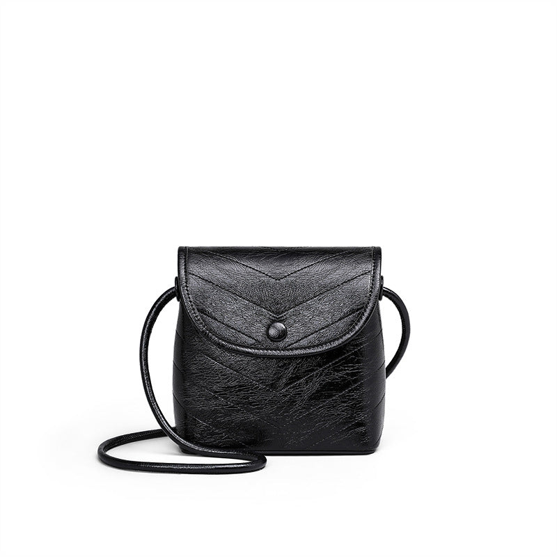 Women's One Genuine Leather Mini Mobile Crossbody Bags