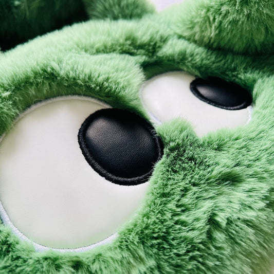 Plush Cute Big Eyes Puppy Oblique Handbags