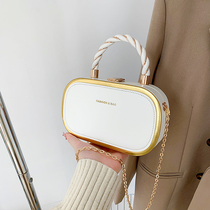 Women's Chain Box Shaping Fashion Simple Popular Handbags