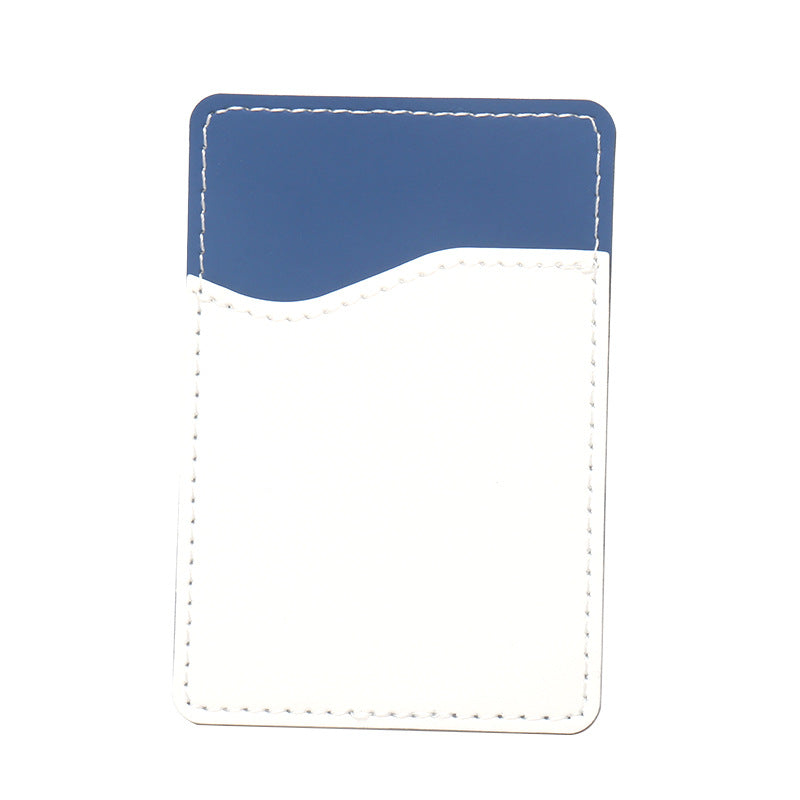 White Blank Mobile Back Sticker Cover Card Holder