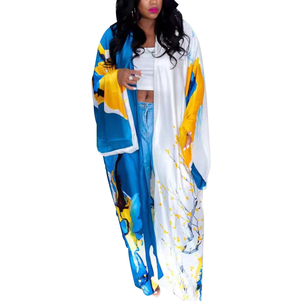 Women's Artificial Silk Fashion Casual Trench Coats
