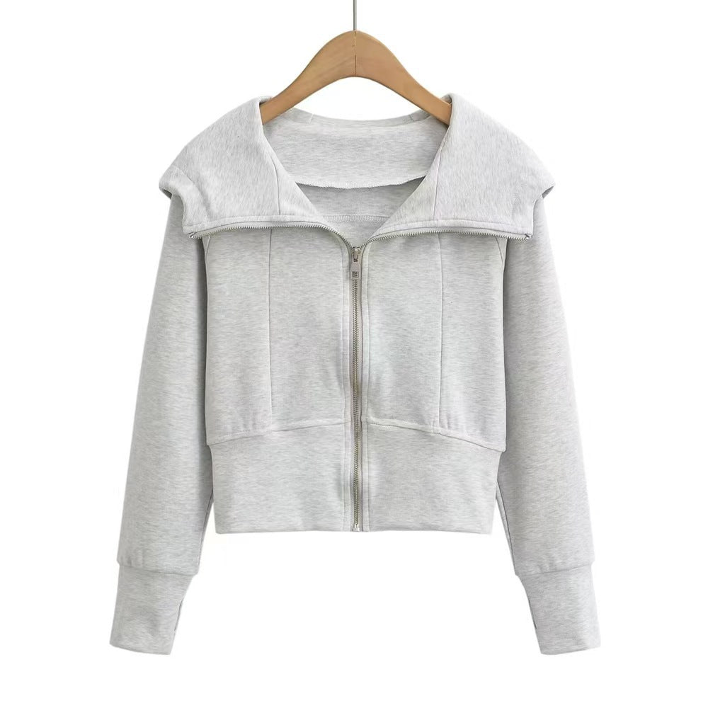 Women's Street Sports Style Hot Slim Hooded Coats