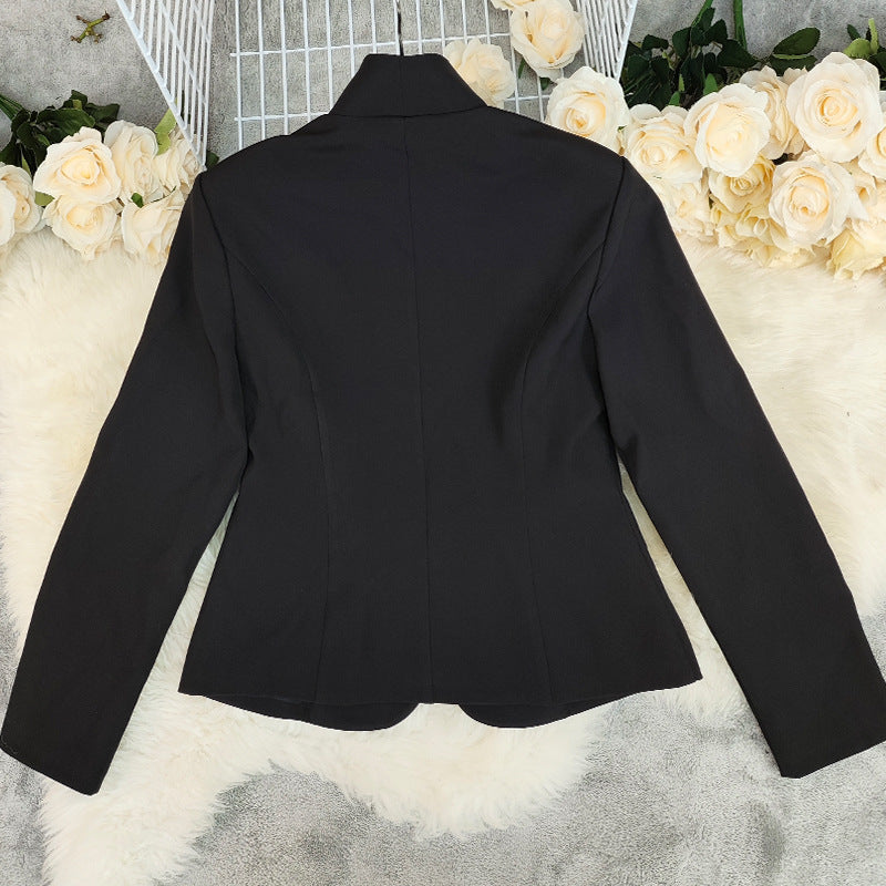 Women's Fashion Temperament Slim Fit Business Small Jackets