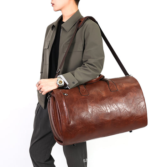 Retro Fashion Suit Outing Foldable With Travel Bags