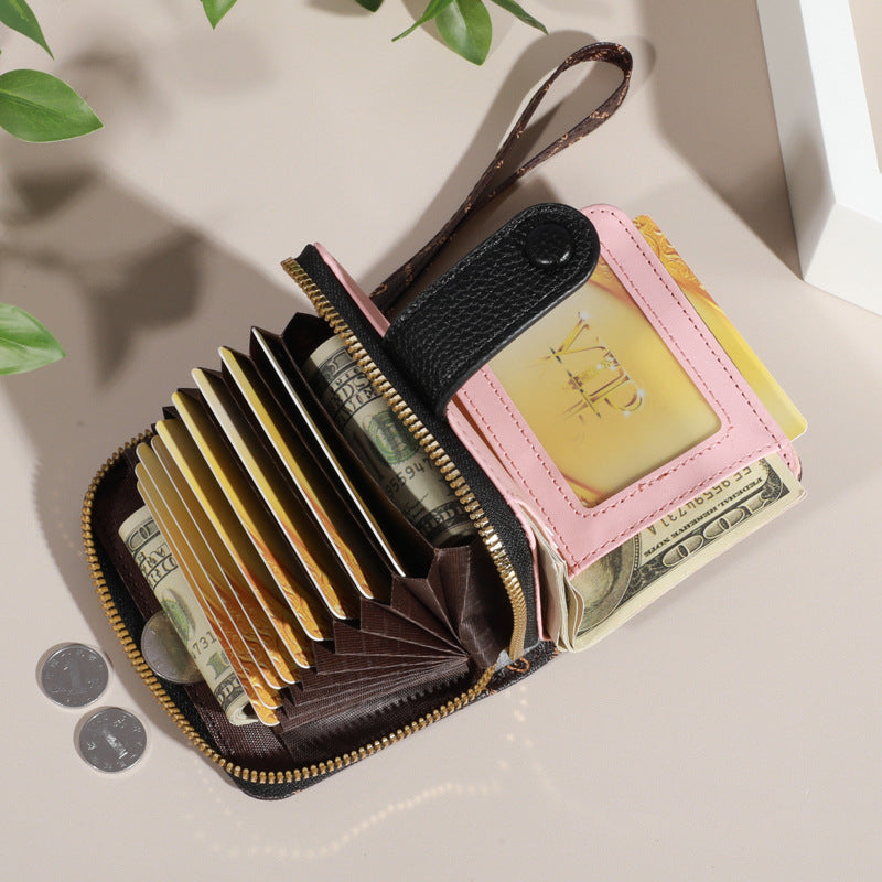 Women's Beautiful New Short Printed Clutch Ladies Wallets