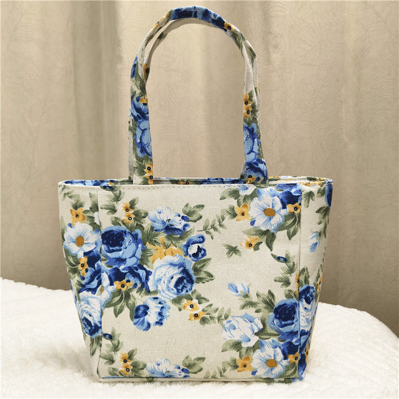 Women's Thick Canvas Printed Mummy Cloth Bags