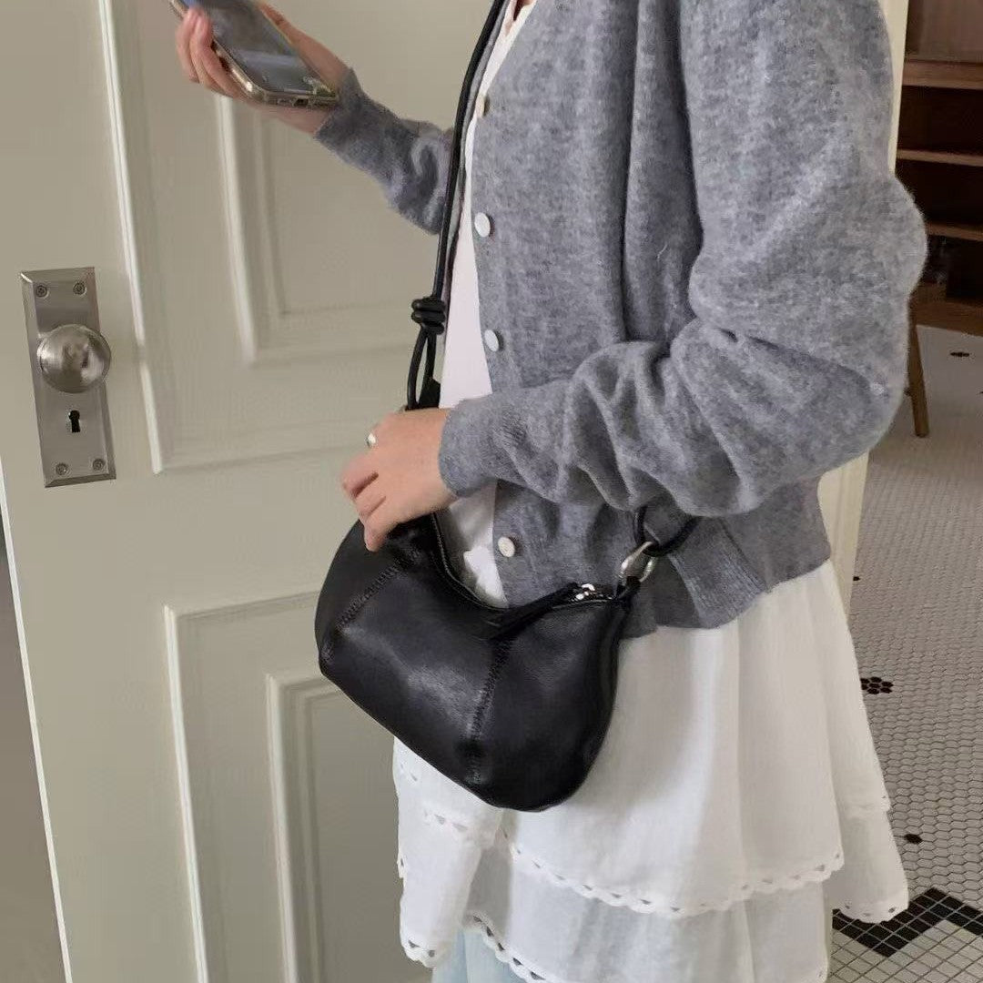 Pretty Dumpling High-grade Fashion Hand Carrying Armpit Bags