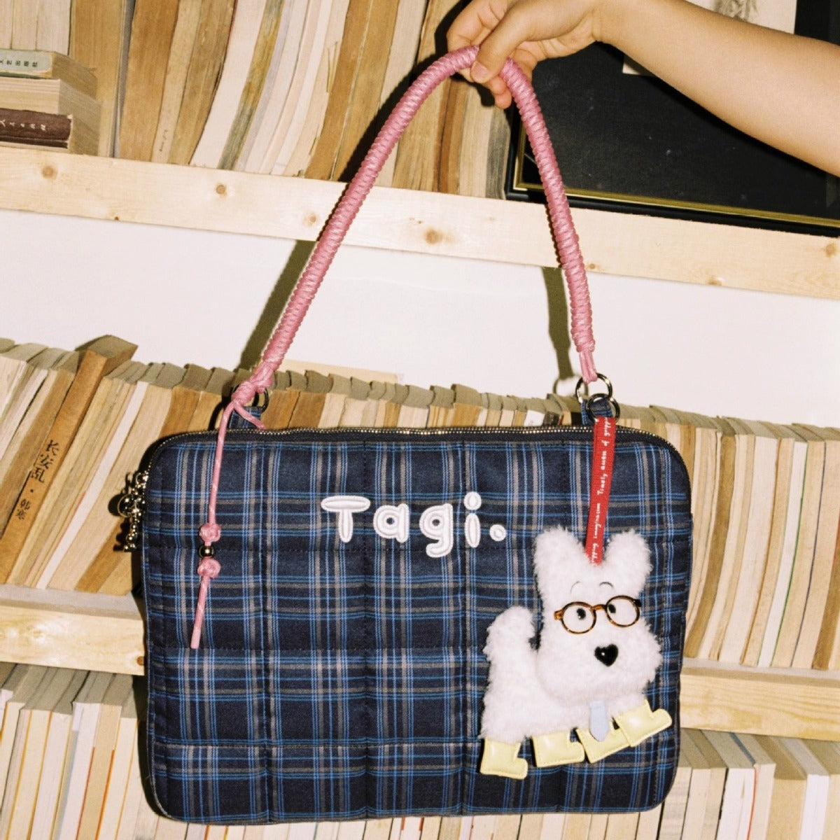 Pillow Embroidery Beaded Inch Large Capacity Laptop Bags