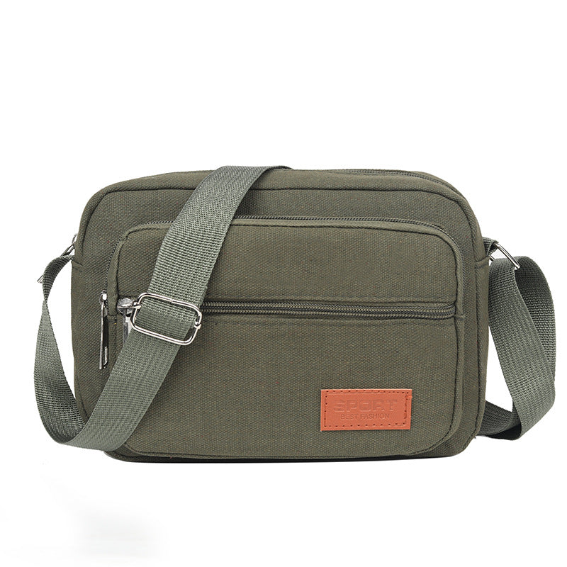 Women's & Men's & Canvas Stall Durable Men's Shoulder Bags