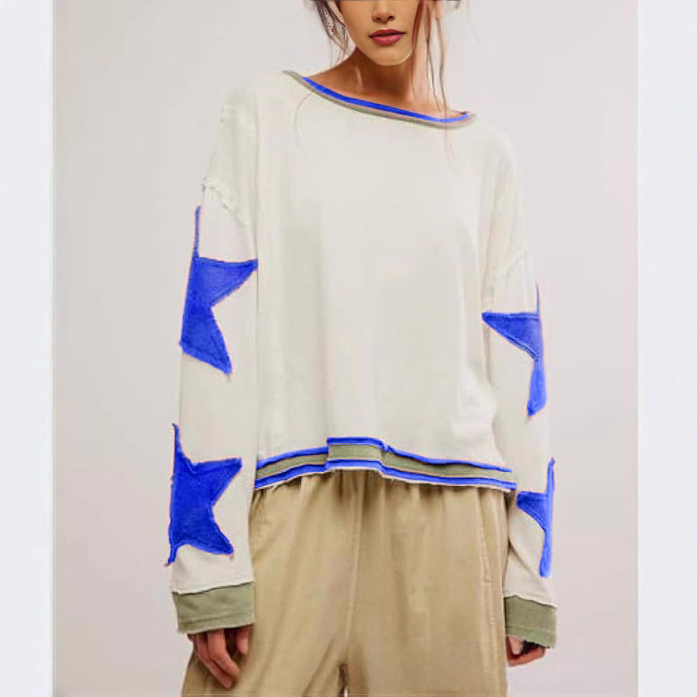 Women's Fashionable Stylish Thin Loose Lazy Style Sweaters