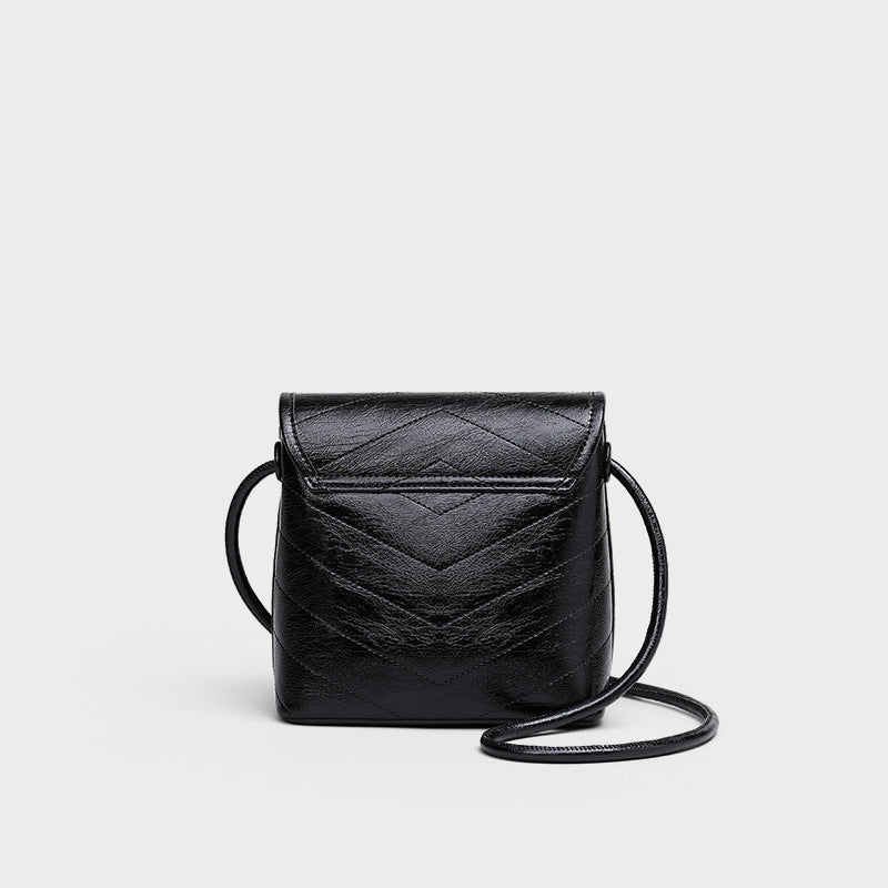 Women's One Genuine Leather Mini Mobile Crossbody Bags