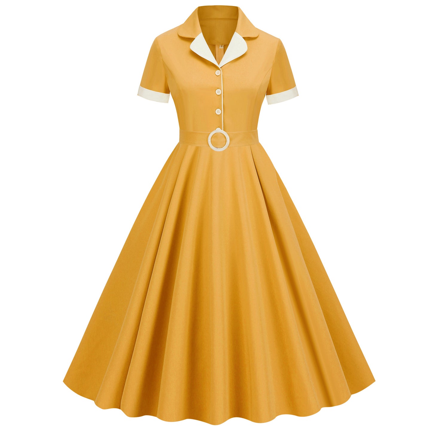 Holiday Style Picnic Graphy Fresh Waist Dresses
