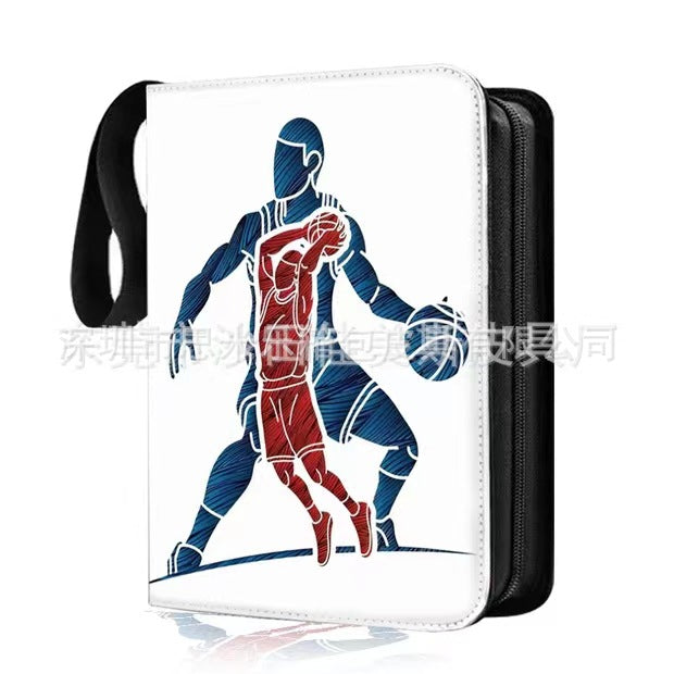 Elegant Binder Zipper Book Game Collection Card Holder