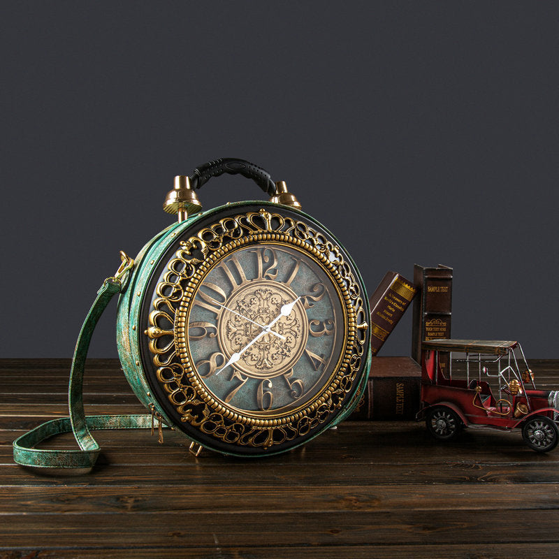 Women's Retro Style Fashionable Creative Unique Watch Handbags